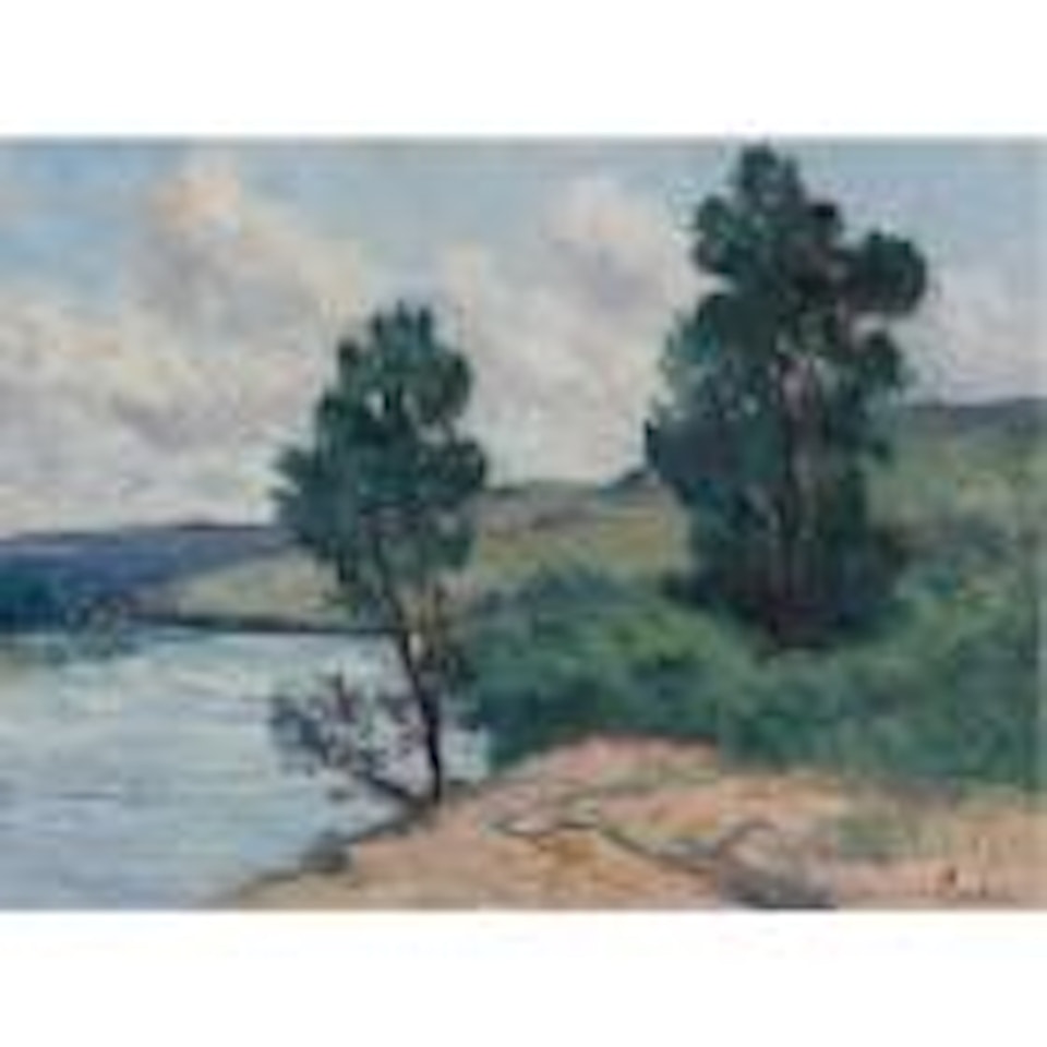 Mericourt, bords de Seine by Maximilien Luce