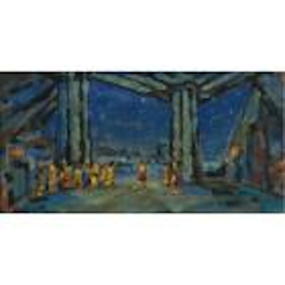 Stage design by Konstantin Alekseevich Korovin