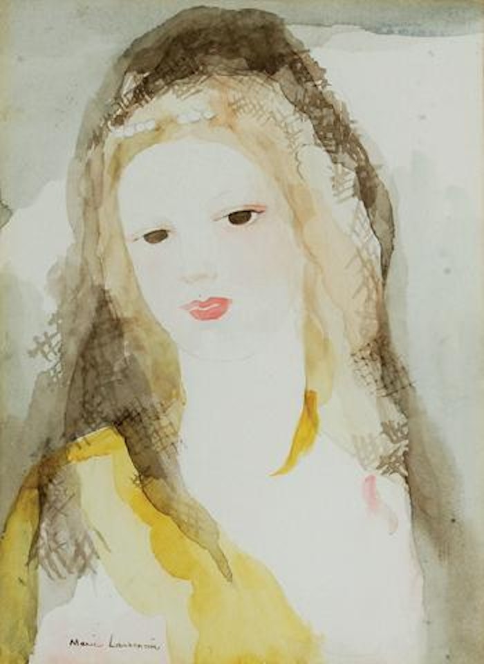 Une jeune femme by Marie Laurencin
