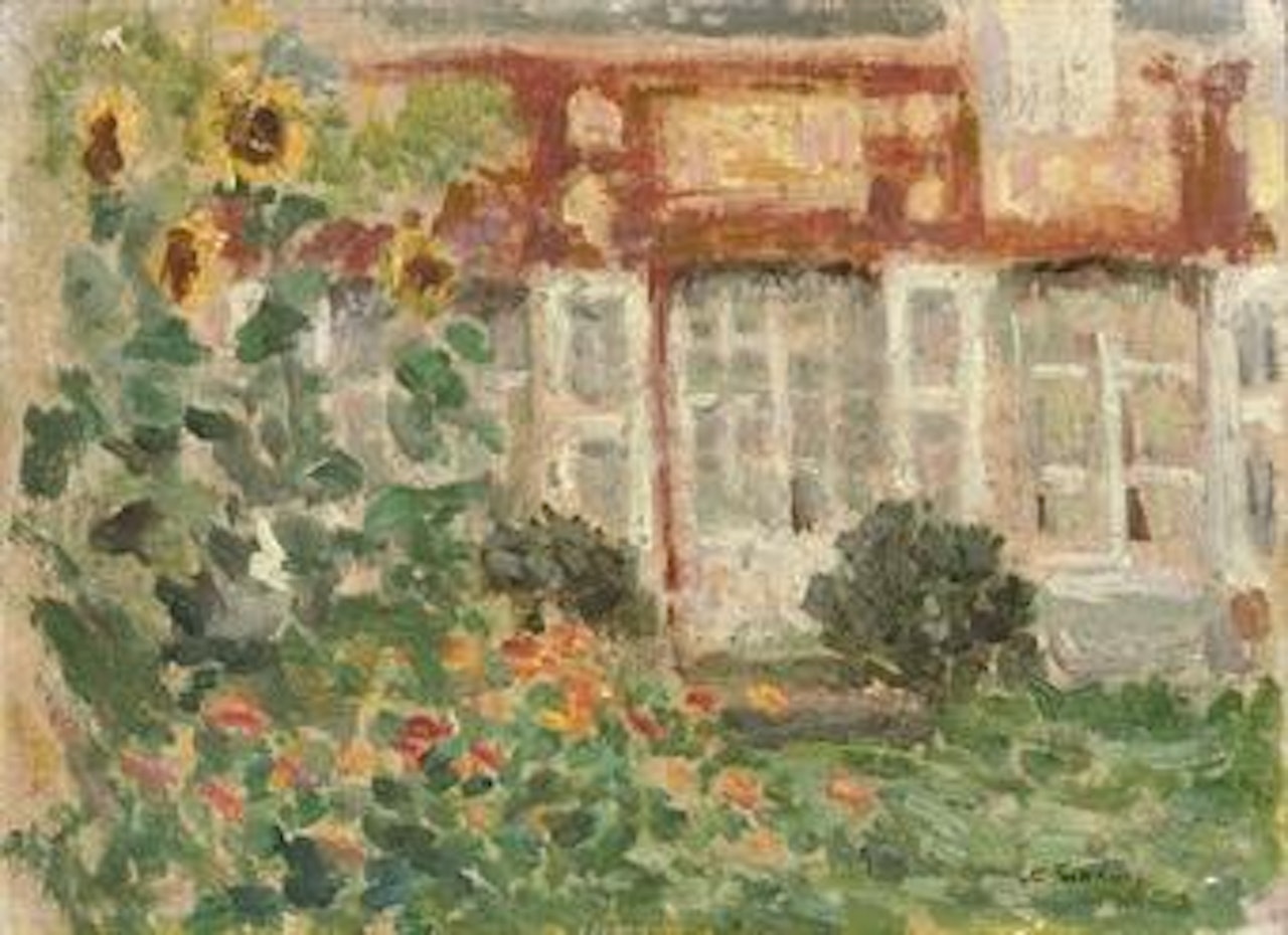 Les soleils, Gerberoy by Henri Le Sidaner
