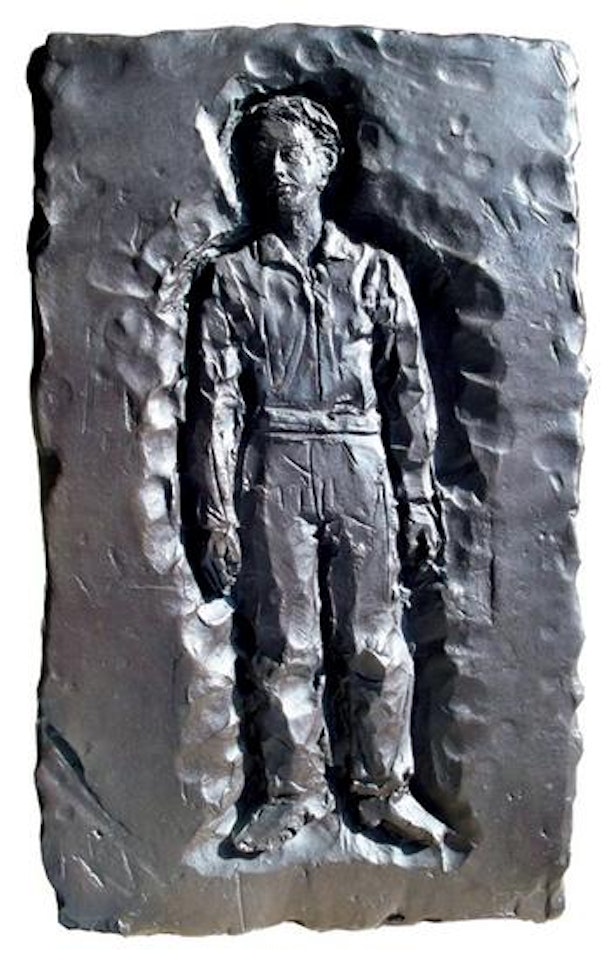 Relief Mann by Stephan Balkenhol