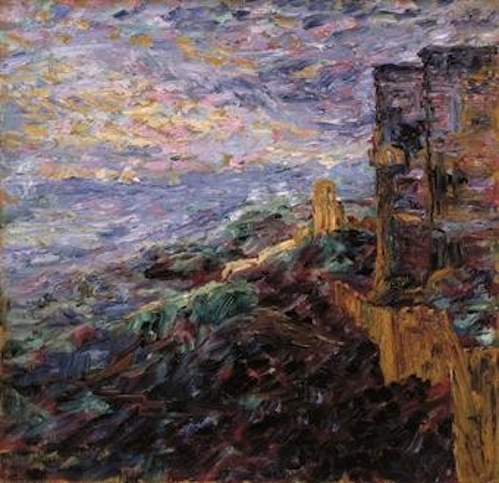 Landschaft, Genfer See by Alexej von Jawlensky