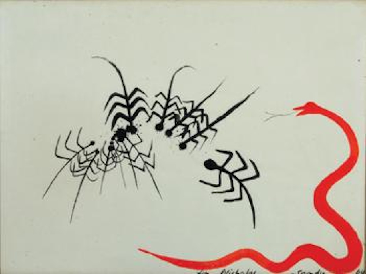 The attack by Alexander Calder