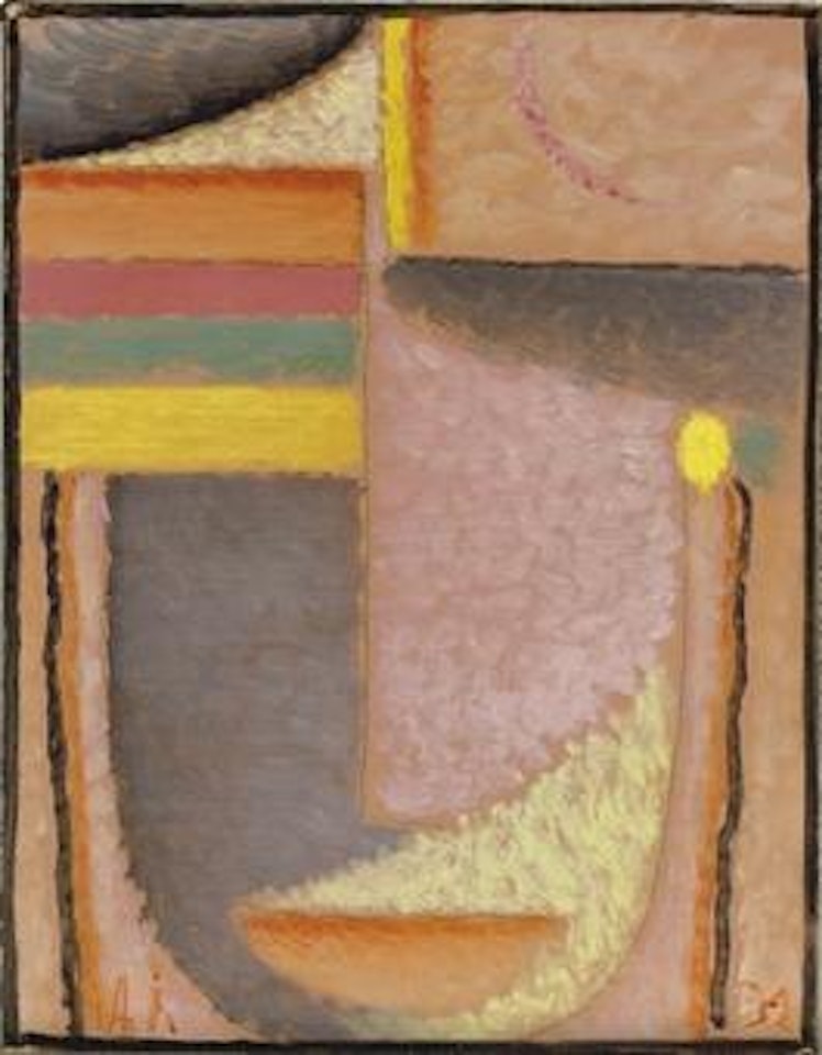 Abstrakter Kopf: Parthenon by Alexej von Jawlensky