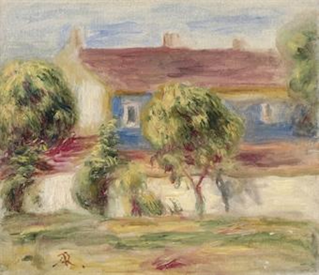 La maison de l'artiste by Pierre-Auguste Renoir