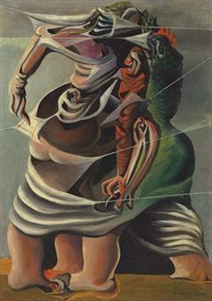 Figures surréalistes by Oscar Dominguez