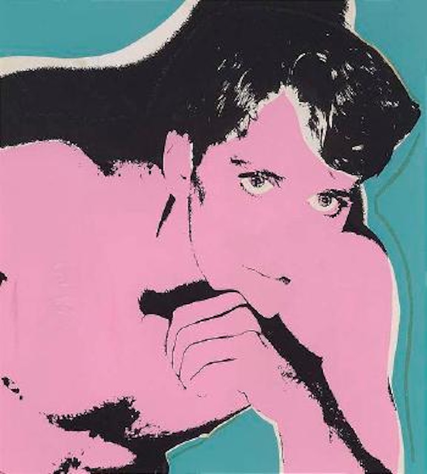 Portrat von Lou Reed von Velvet Underground by Andy Warhol