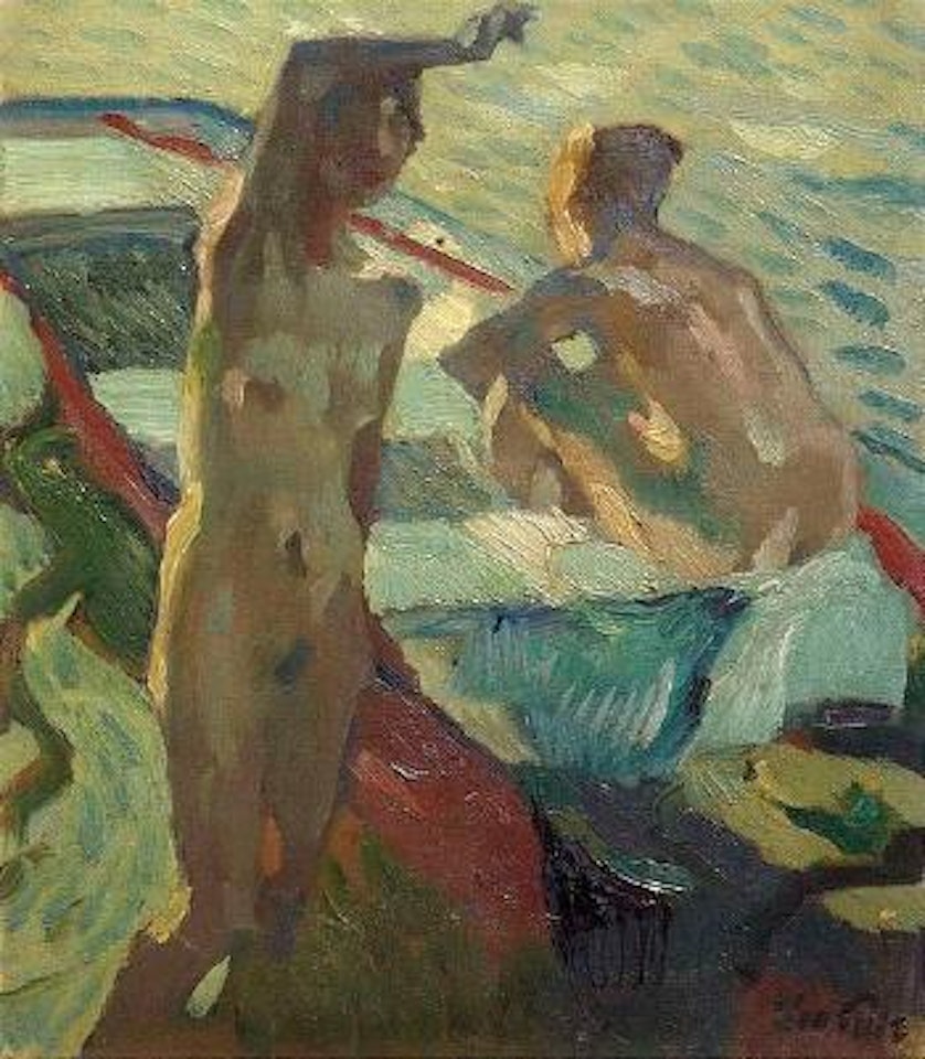 Abendsonne by Leo Putz
