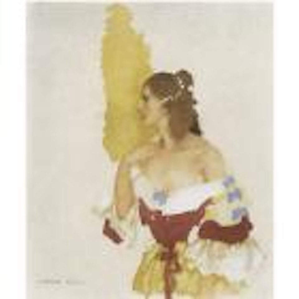 Study of a dancer by William Russell Flint