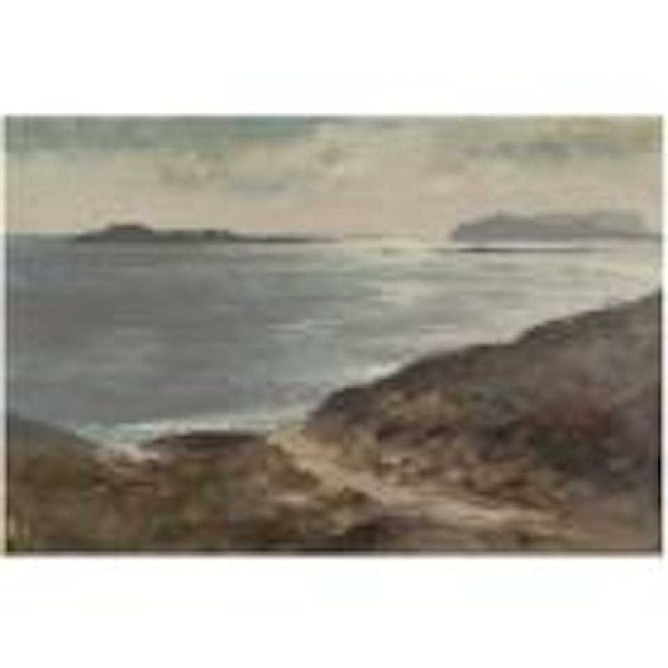 Sunlit sea, Sardinia by Edward Seago