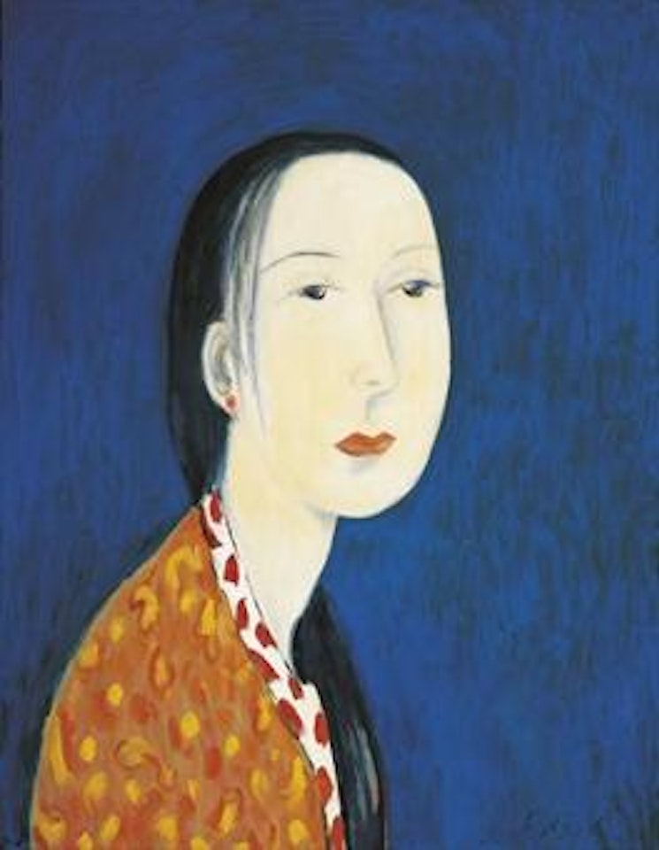 Lady in Long Hair by Qiu Yacai