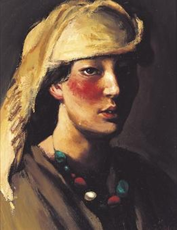 Tibetan Girl by Chen Danqing