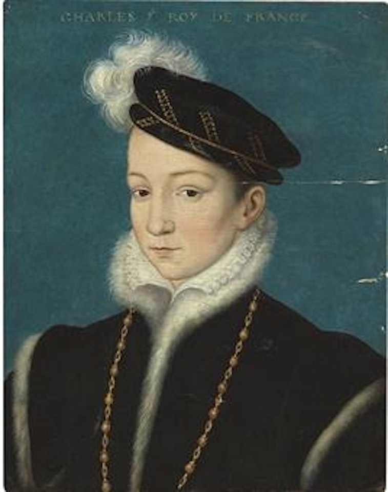 Portrait of Charles IX, King of France by Attributed to Francois Clouet