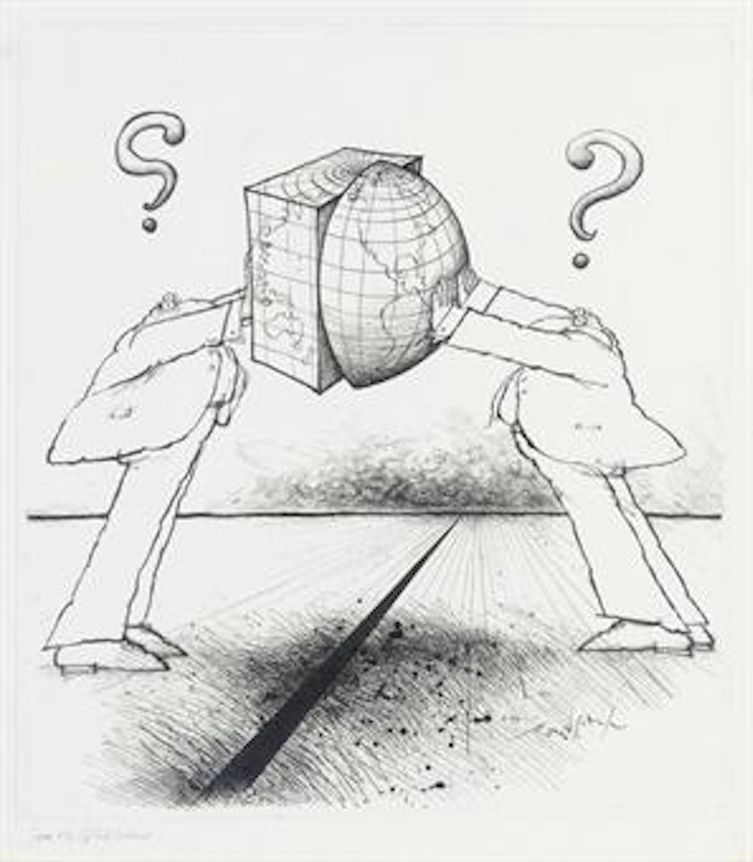 Same old Global problems by Ronald Searle