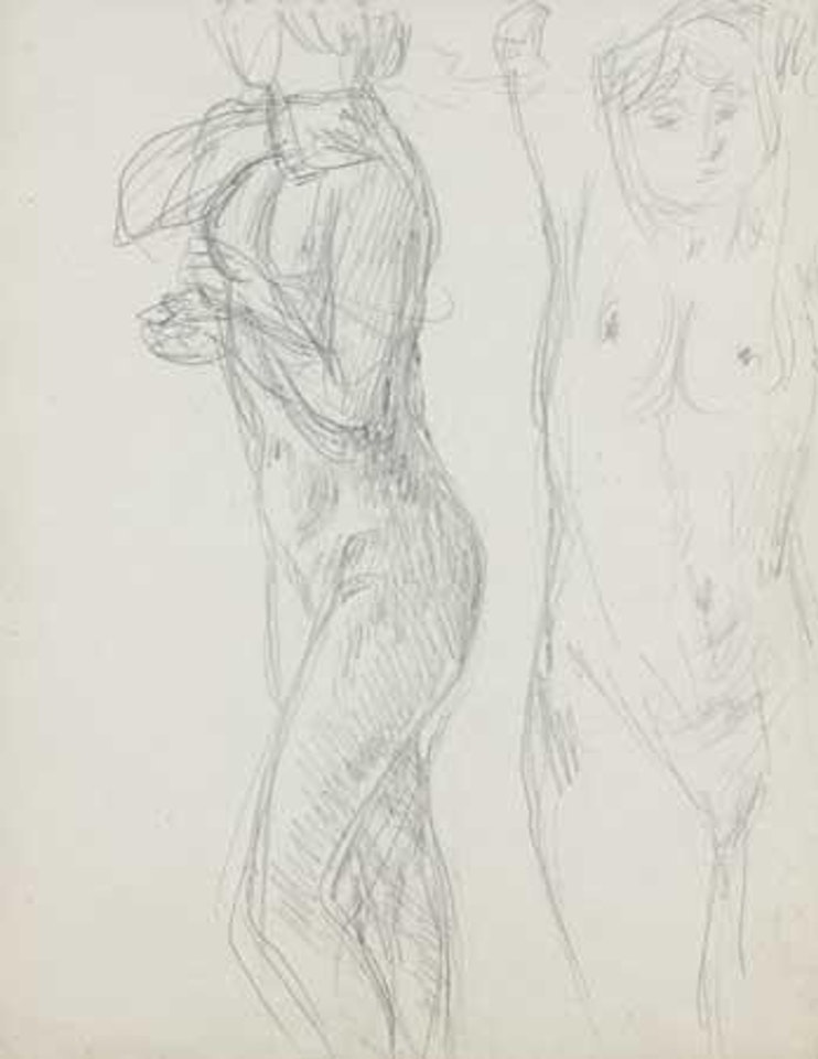 Etude de femme nue by Pierre Bonnard