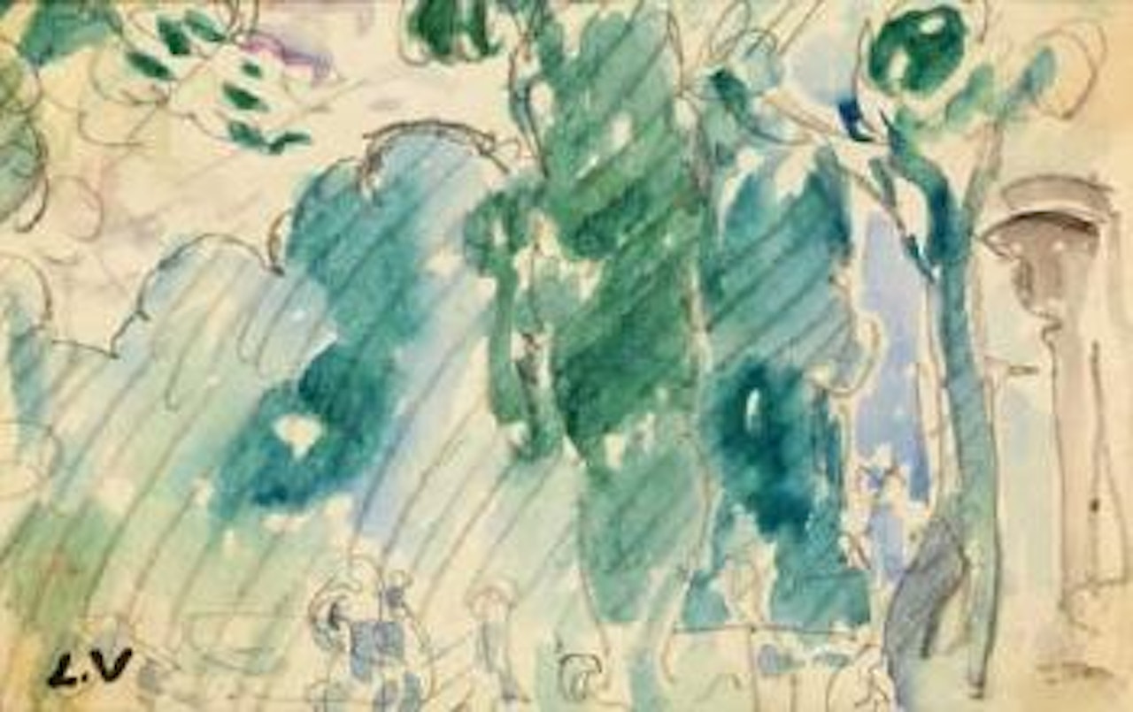 Vue de parc by Louis Valtat
