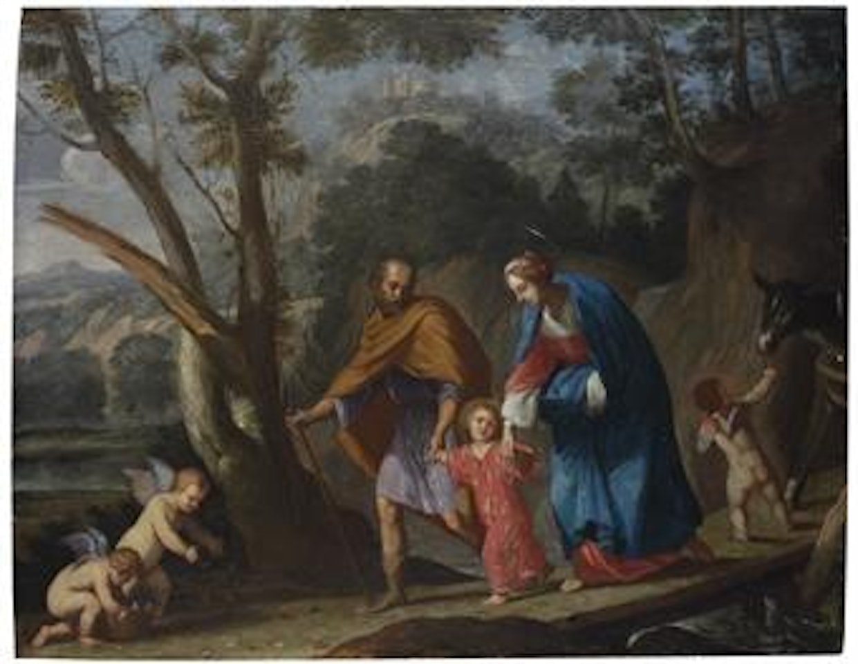 The Return of the Holy Family from Egypt by Pier Francesco Cittadini