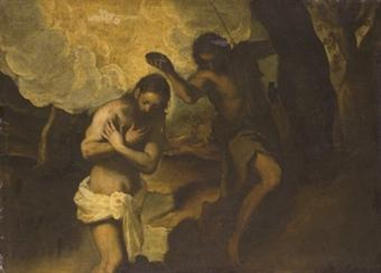 The Baptism of Christ by Jacopo Palma il Giovane