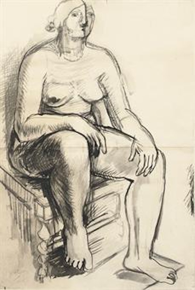 Seated Figure by Henry Moore