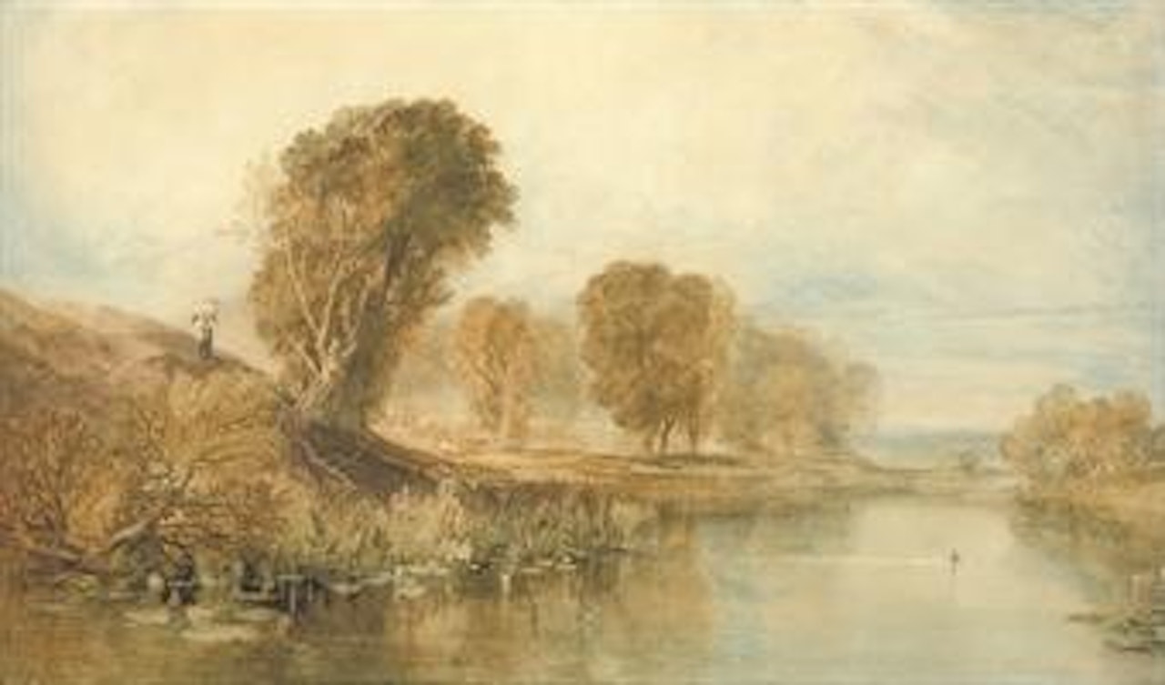 View on the River Brent, North London by Joseph Mallord William Turner
