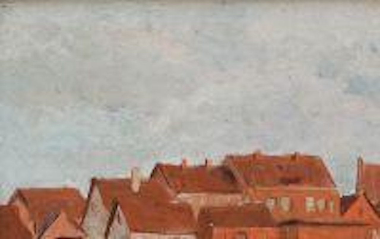 Stadt in Norddeutschland by Walter Moras