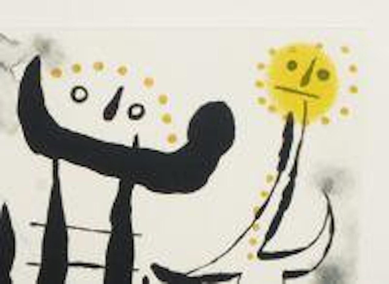 Les Philosophes II by Joan Miró