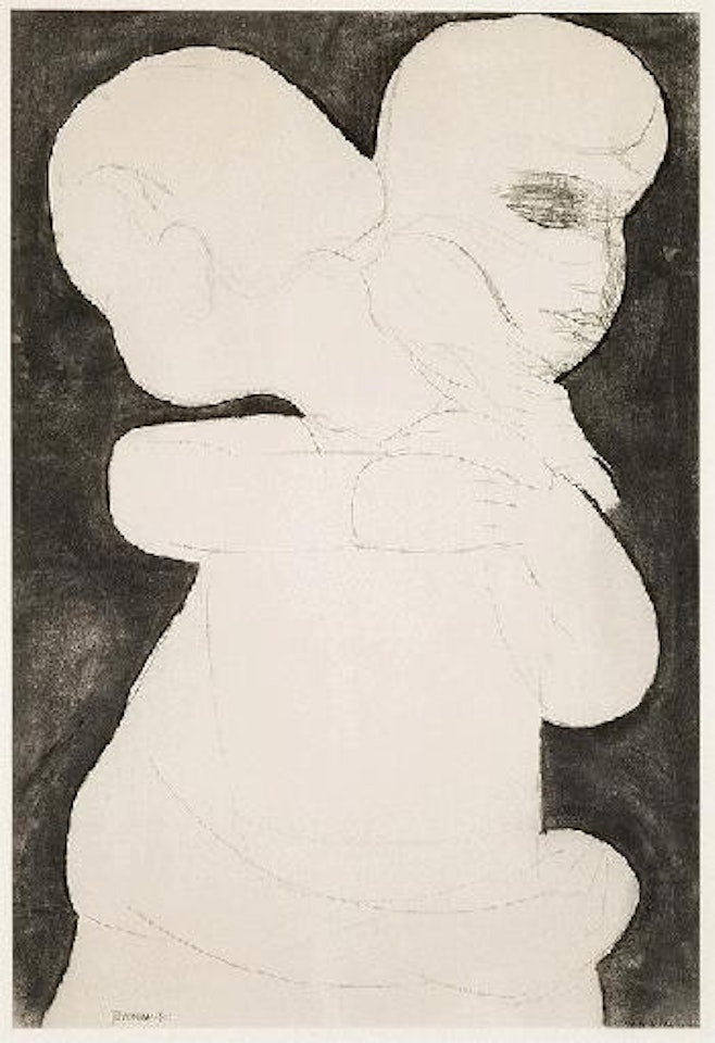 Christobel and Auguste by Charles Blackman