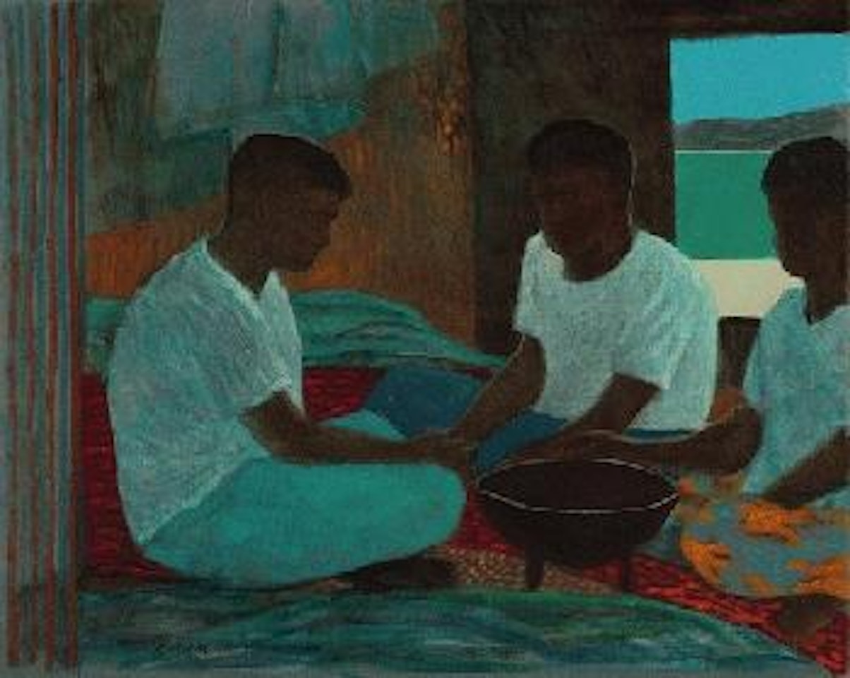 Kava drinker by Ray Austin Crooke