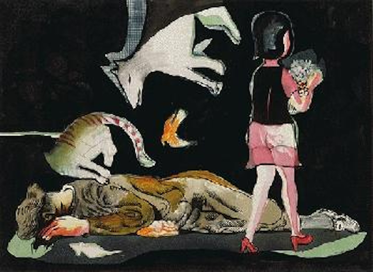 Clochard by Charles Blackman