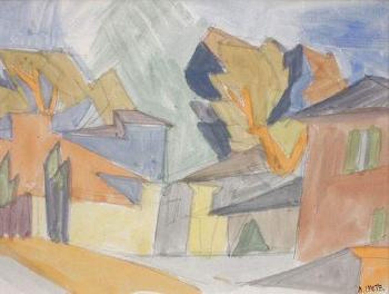 Paysage by André Lhote