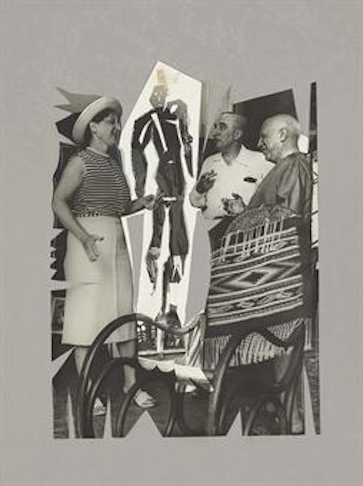 Picasso et deux amis by Pablo Picasso