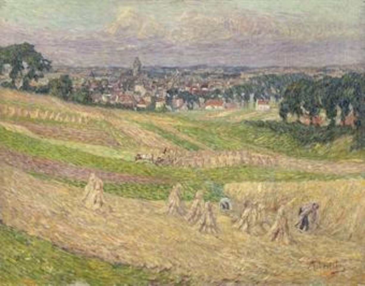 Rond Audenaarde: working on the fields by Modeste Huys