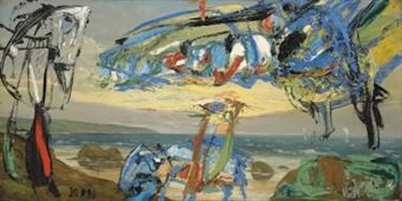 Le Hollandais Volant (Modification) - The Flying Dutchman by Asger Jorn