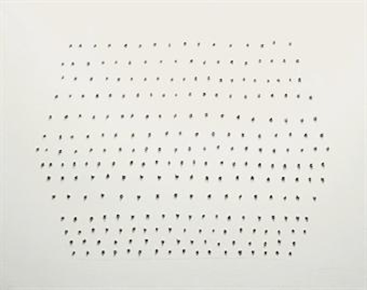 Concetto spaziale by Lucio Fontana
