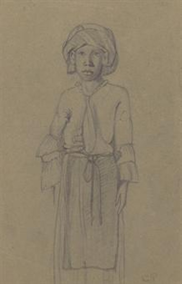 Jeune fils by Camille Pissarro