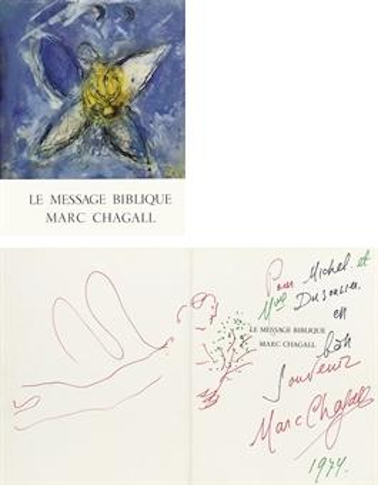 L'ange by Marc Chagall