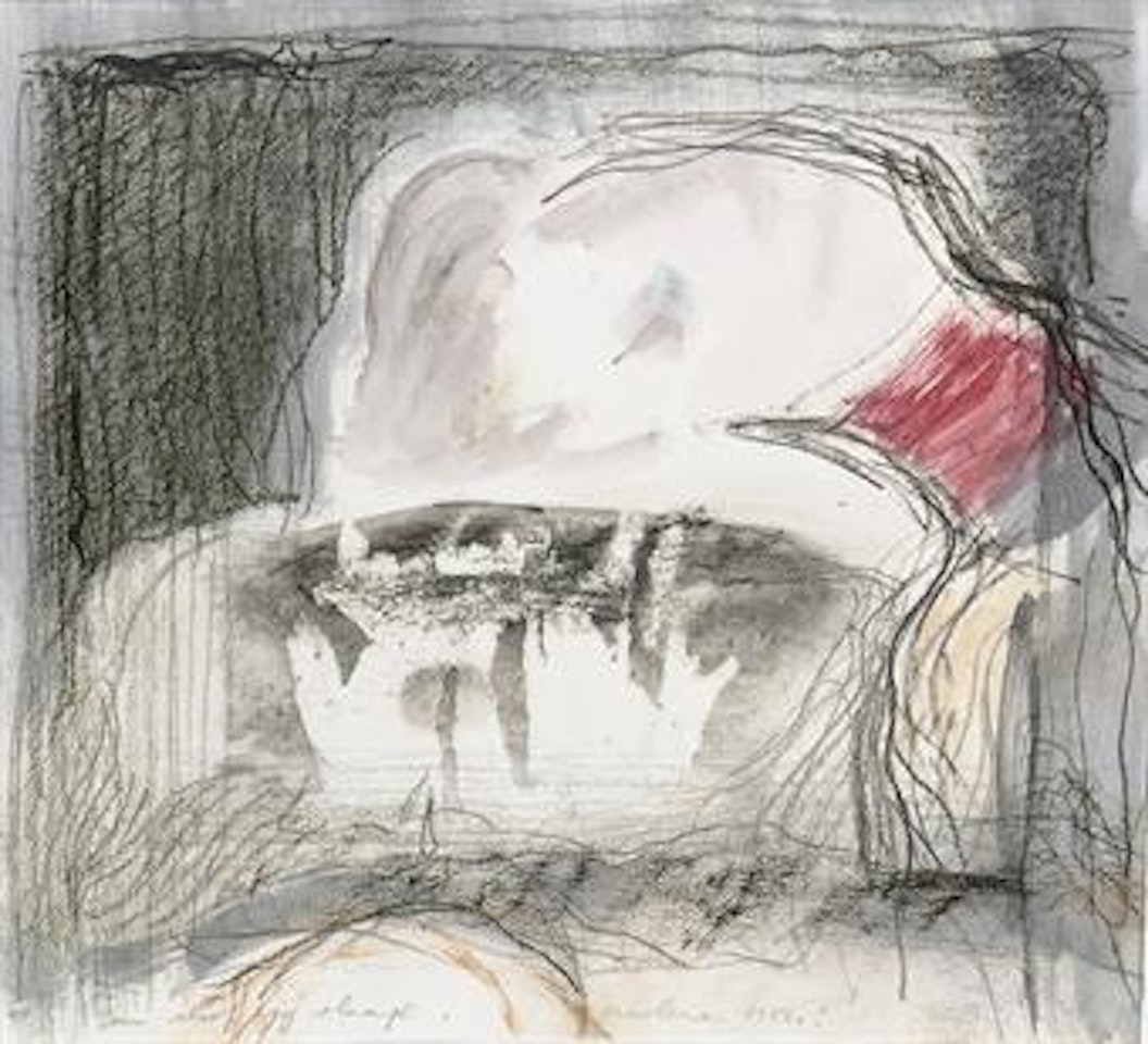 Doen alsof jij slaapt by Marlene Dumas