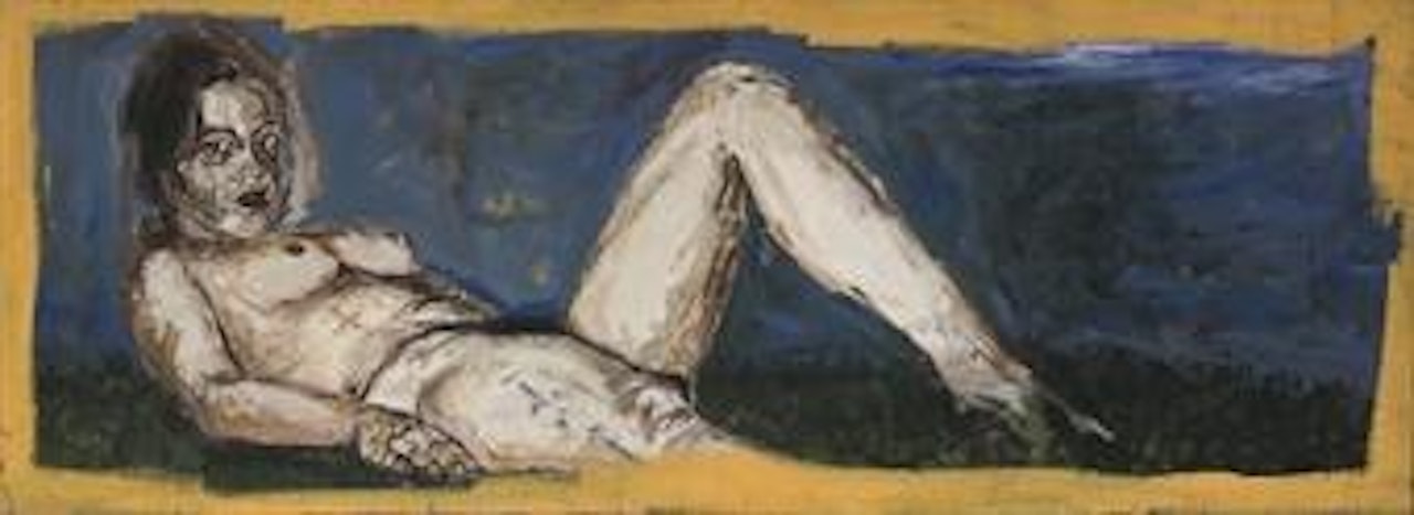 Femme allongé - Reclining nude by Philippe Pasqua