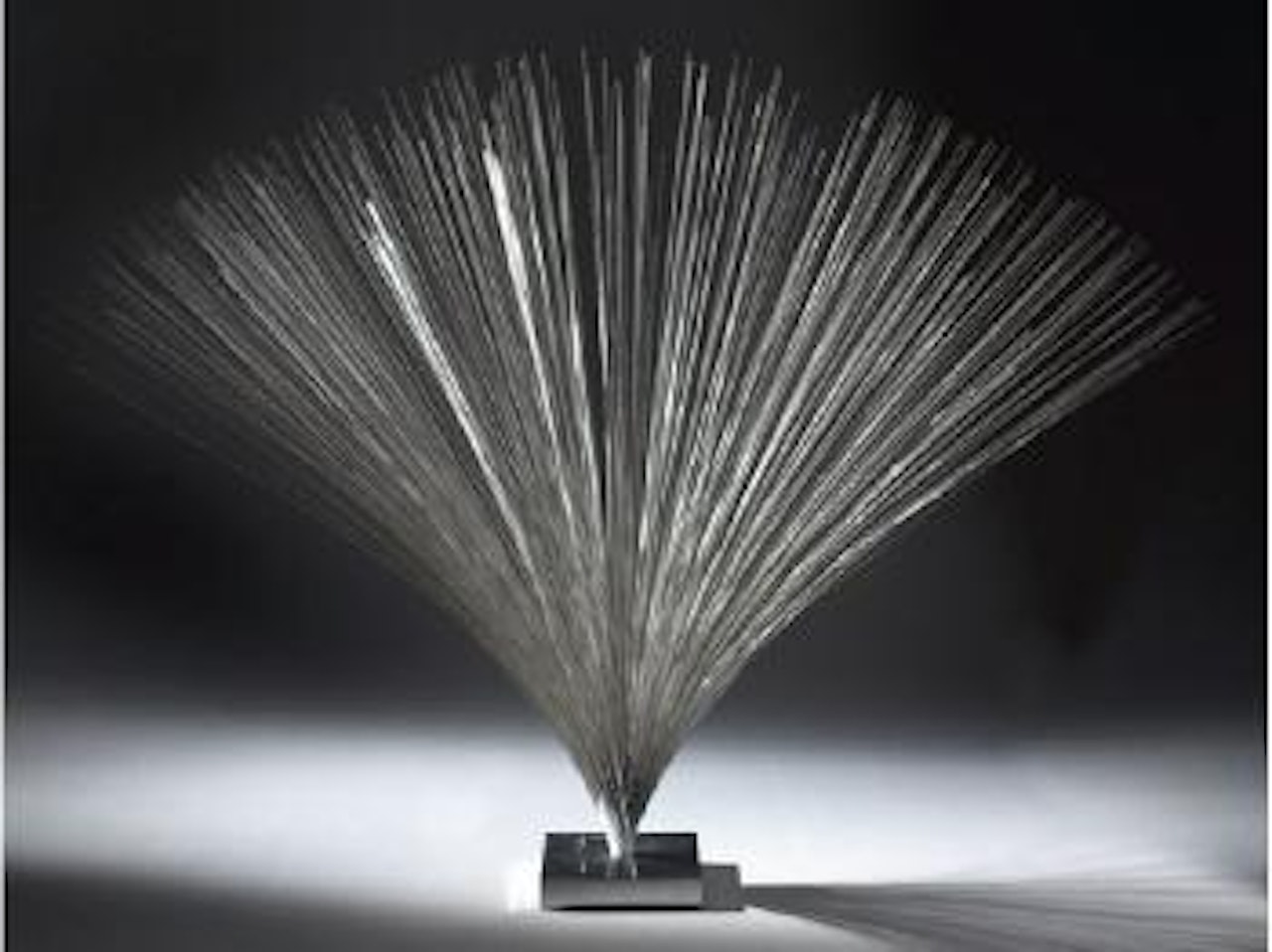 Small spray sculpture by Harry Bertoia