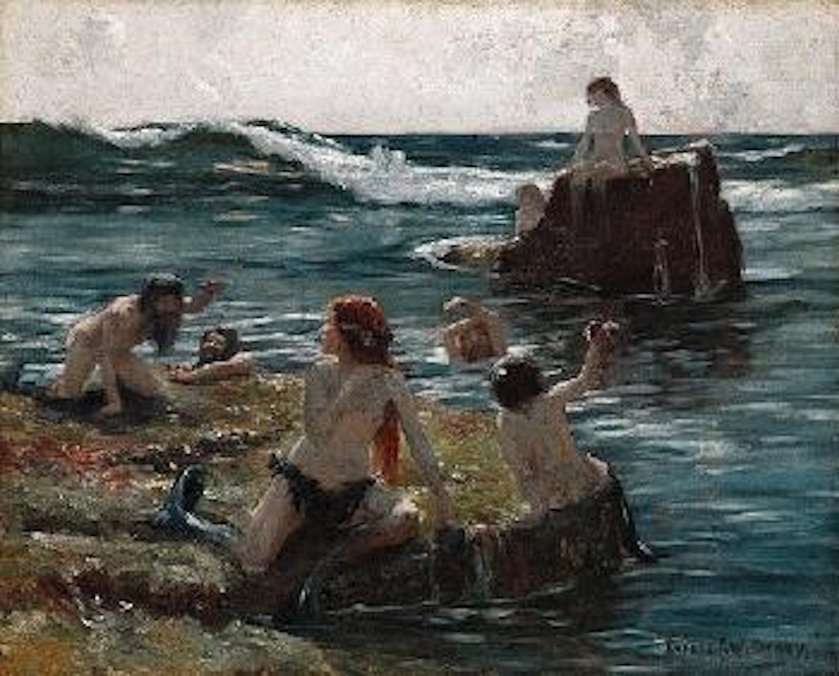 Tritons at play by Rupert Charles Wulsten Bunny