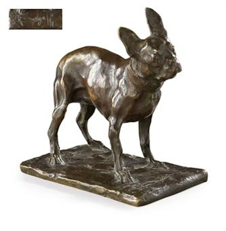 Bouledogue Francais, small model by Rembrandt Bugatti