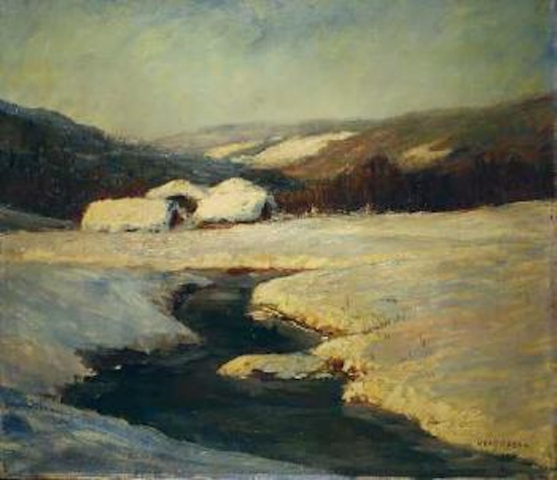Winterlandschaft by Otto Pippel