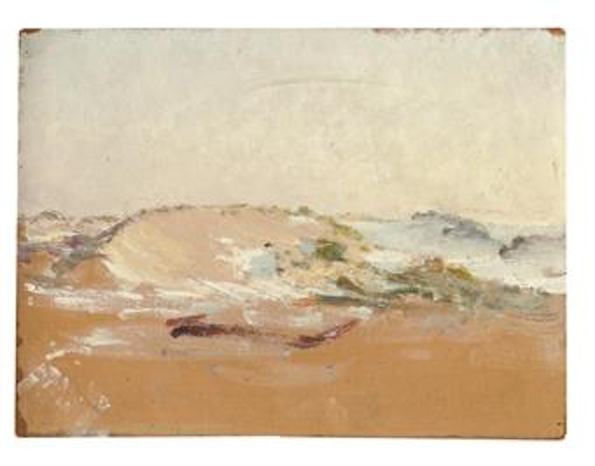La petite dune au soir by Ivan Pavlovitch Pochitonov