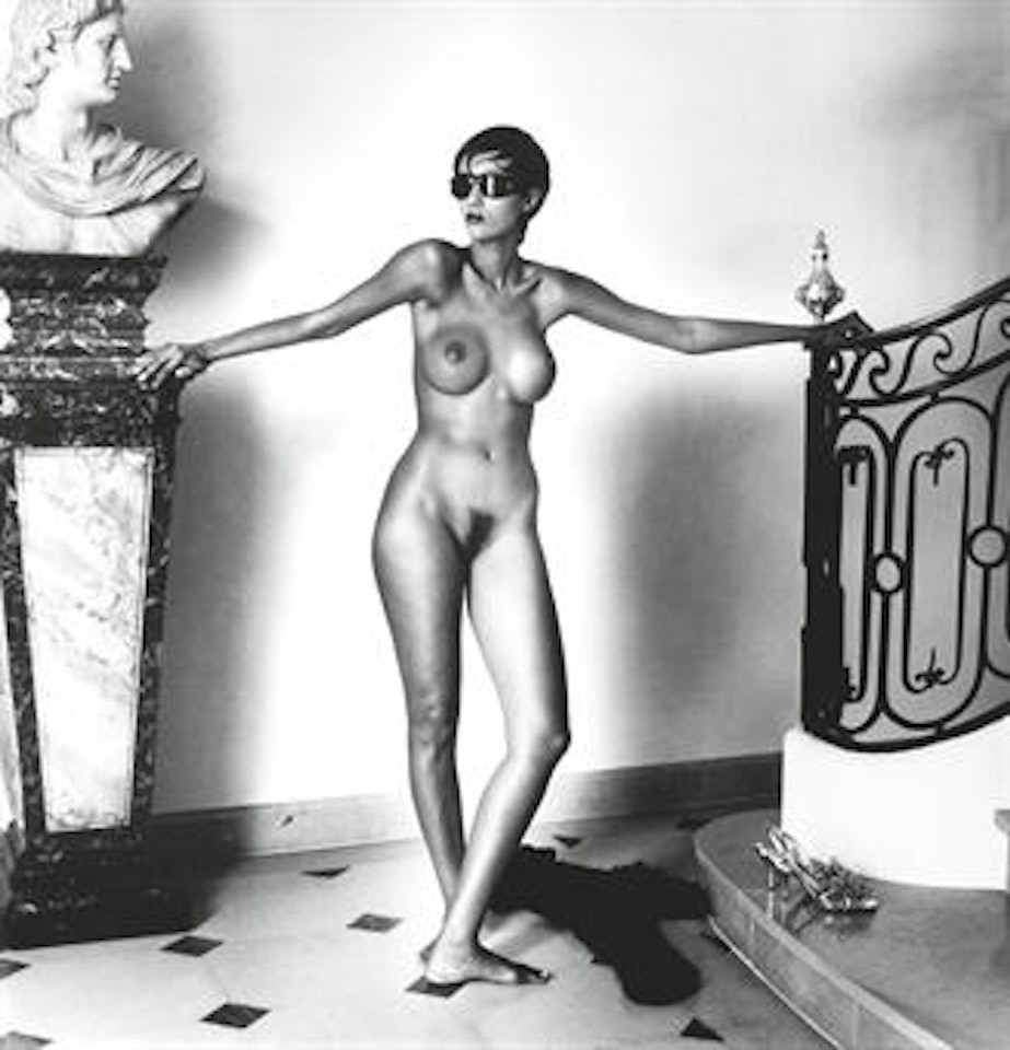 Iman, Monte Carlo by Helmut Newton