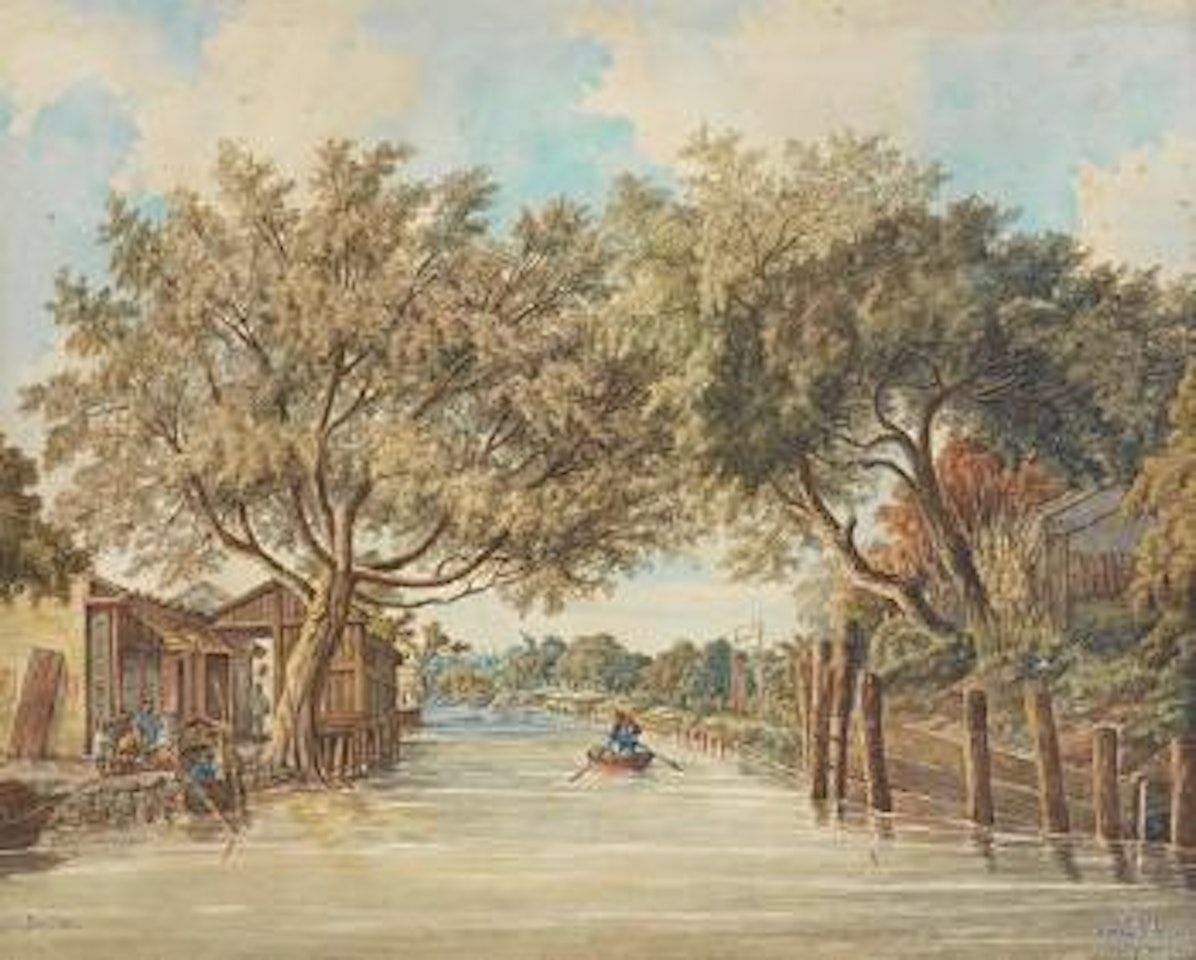 Houqua's garden by Marciano Antonio Baptista