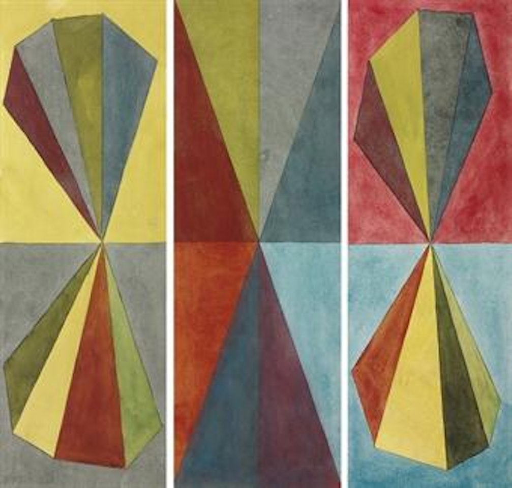 (i) Proposal: Altheimer and Gray I (ii) Proposal: Altheimer and Gray II (iii) Proposal: Altheimer and Gray IV by Sol LeWitt