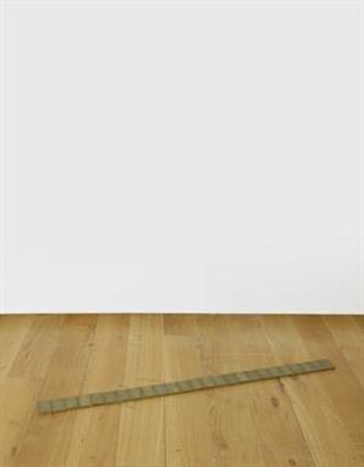 Brass Way by Carl Andre