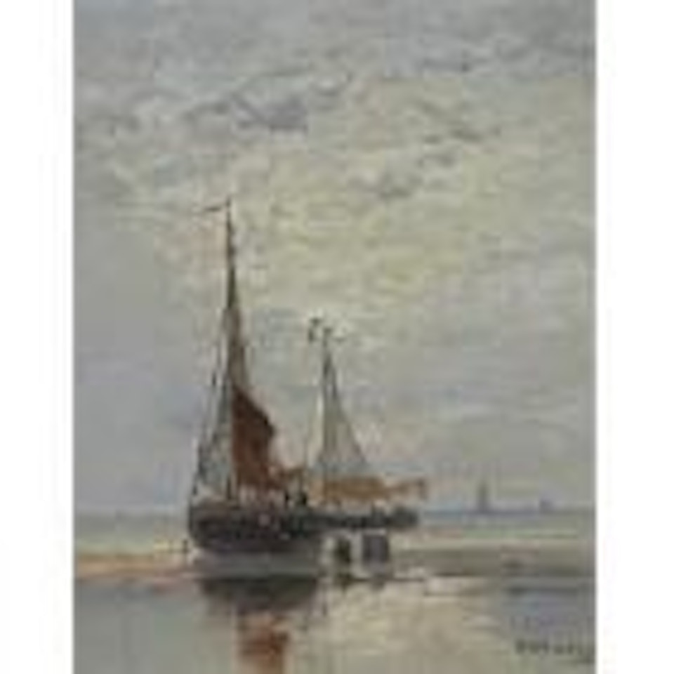 Bringing in the catch by Hendrik-Willem Mesdag