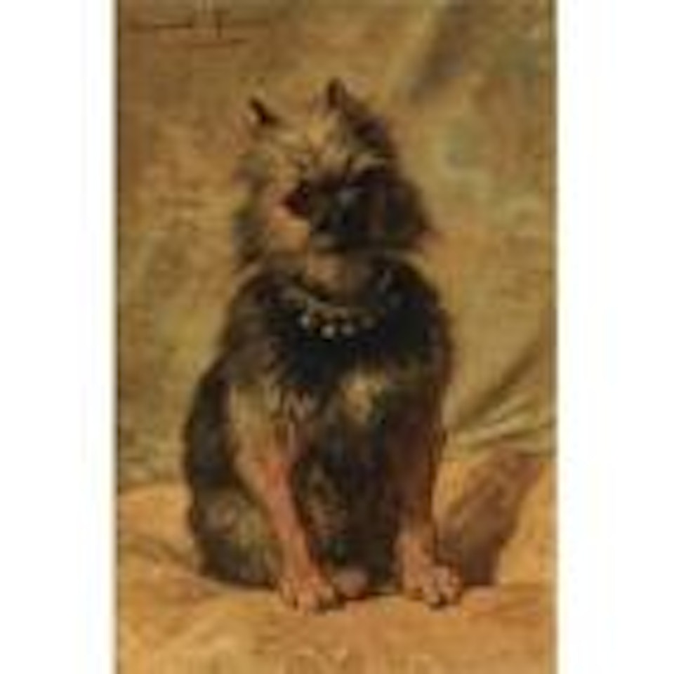 Een philosoof by Henriette Ronner-Knip