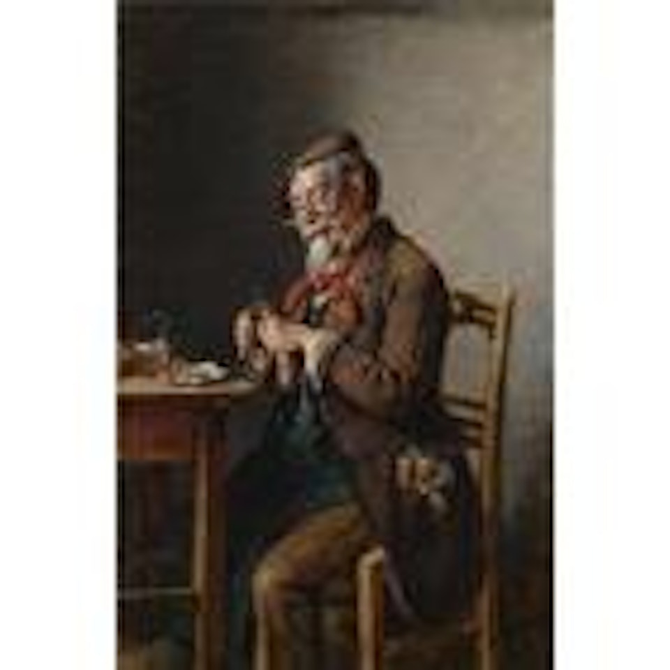 The peasant's meal by Hermann Kern